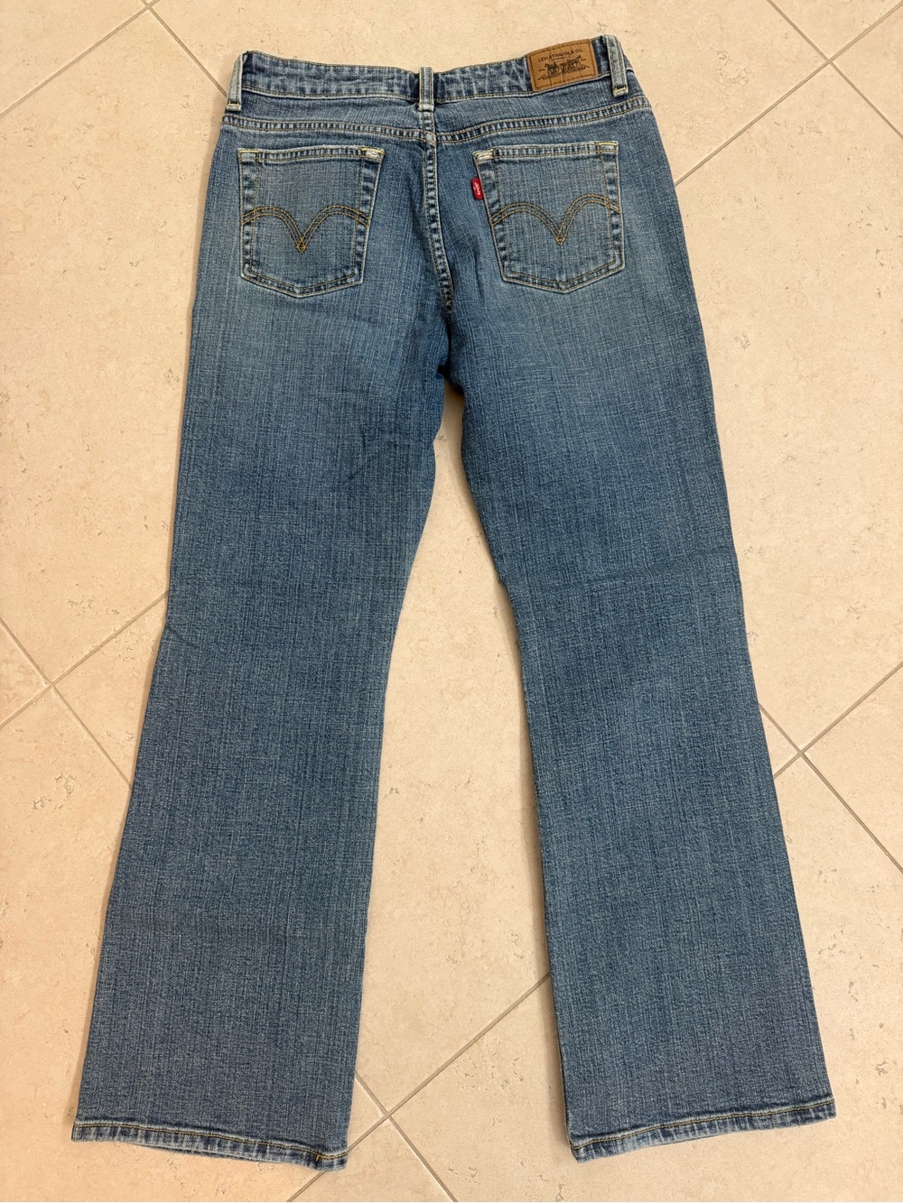 Levi's Women's Light Blue Flare Jeans